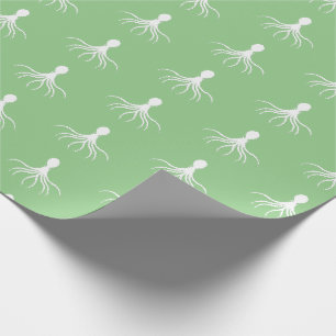 Inktvis ontwerp met distressed look - Mat papier v