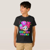 Inktvis squad dumpling kawaii pastel anime verjaar t-shirt (Voorkant volledig)