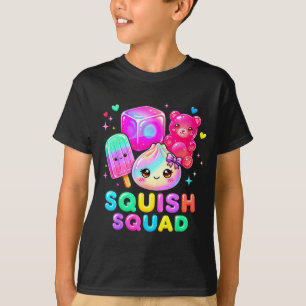 Inktvis squad dumpling kawaii pastel anime verjaar t-shirt