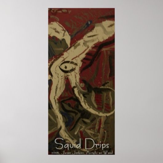 Inktvisdruppels Poster (Voorkant)