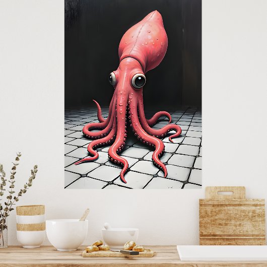 inktviskamer poster (Keuken)