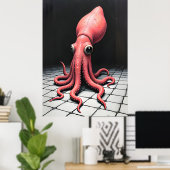 inktviskamer poster (Thuiskantoor)