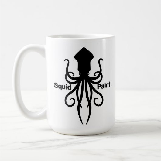 inktvisverf koffiemok (Links)