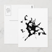 Inktvlek Briefkaart (Voorkant / Achterkant)