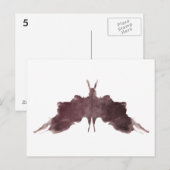 Inktvlek Kaart #5 (Voorkant / Achterkant)