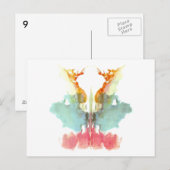 Inktvlek Kaart #9 (Voorkant / Achterkant)