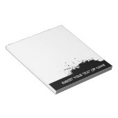 Inktvlek Notitieblok (Schuin)