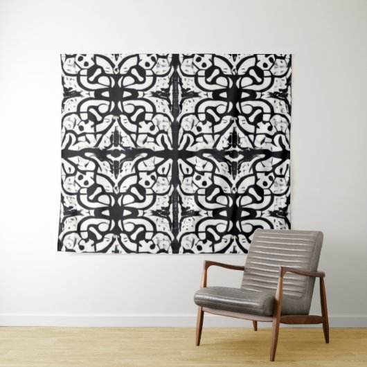 Inktvlek Wandkleed (In Situ (horizontaal))