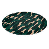 Inktvlekken, met de hand getekend, helder naadloos snijplank (Hoek)