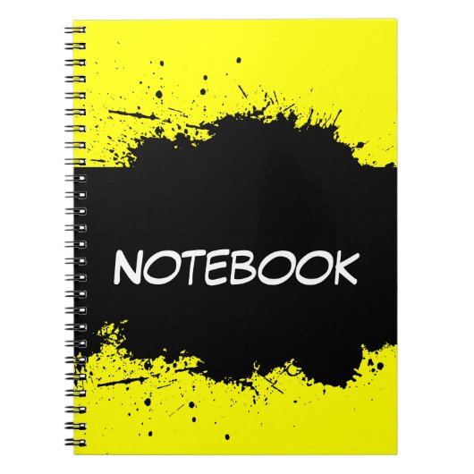 Inktvlekken Notitieboek (Voorkant)