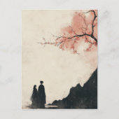 Inktwas schilderen briefkaart (Voorkant)