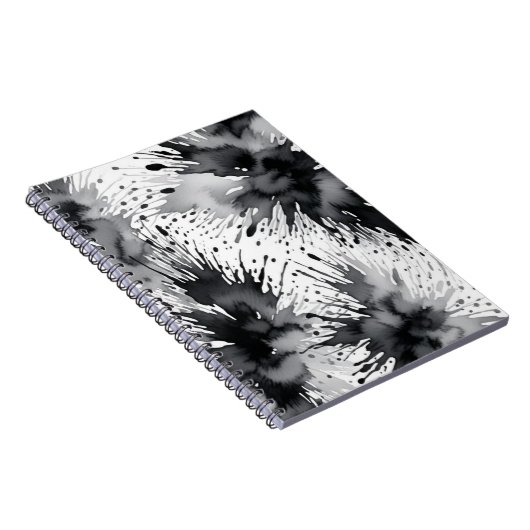 Inktwas Splatter Notitieboek (Rechterzijde)