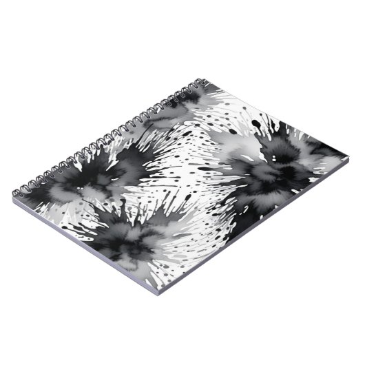 Inktwas Splatter Notitieboek (Linkerzijde)