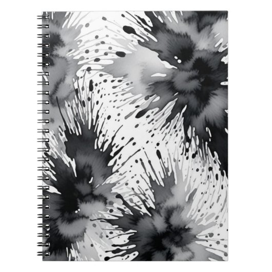 Inktwas Splatter Notitieboek (Voorkant)