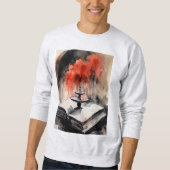 Inkwell Legacy: Tijdloze Schrijfkunst Trui (Voorkant)