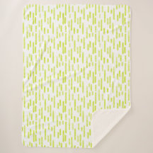 Inky afgeronde lijnen patroon | Bright Lime Green