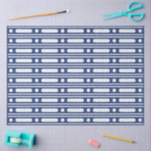 Inky Blue 2 Bone Inlay Dots Decoupage Tissuepapier (Craft)