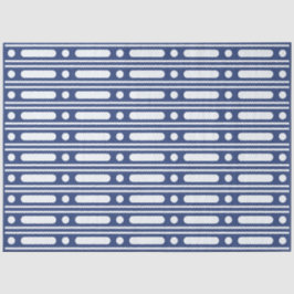 Inky Blue 2 Bone Inlay Dots Decoupage Tissuepapier