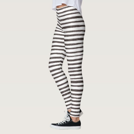 Inky horizontale strepen leggings (Links)