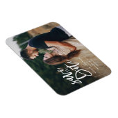 Inky manuscriptfoto sparen de datum magneet (Rechterzijde)