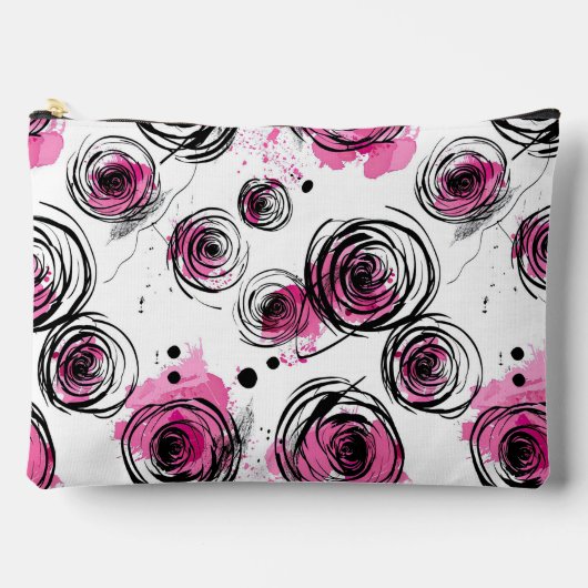 Inky Petals naadloze patronen Etui (Voorkant)