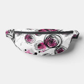 Inky Petals naadloze patronen Heuptasje (Liggend)