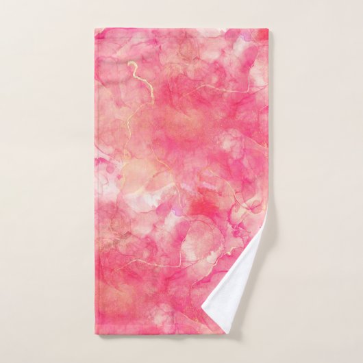 Inky Roos Gold Handdoek (Handdoek)