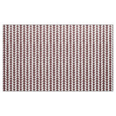 Inky Triangles - Donkerbruin op wit Stof (Yard (91,4 cm))