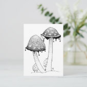 Inkycap Briefkaart (Staand voorkant)