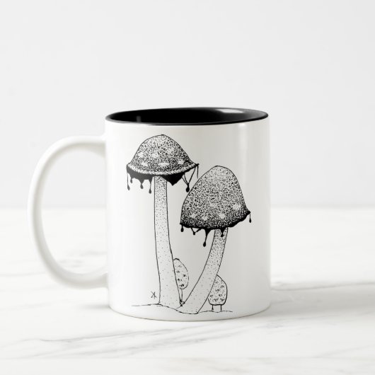 Inkycap Tweekleurige Koffiemok (Links)