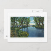 Inlaatingang Uitzicht Briefkaart (Voorkant / Achterkant)