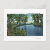 Inlaatingang Uitzicht Briefkaart (Voorkant)