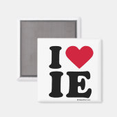 INLAND EMPIRE - I LOVE IE - I LOVE INLAND EMPIRE MAGNEET (Voorkant / Achterkant)