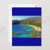 Inland, Hanauma Bay 4, Honolulu, Oahu Briefkaart (Voorkant / Achterkant)
