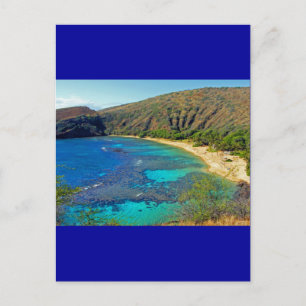 Inland, Hanauma Bay 4, Honolulu, Oahu Briefkaart