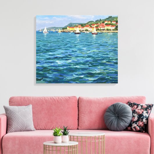 Inland Sea Canvas Afdruk (Insitu (Woonkamer))