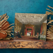 Inlay Chamber, Sizergh, Westmoreland, 1849 (m/v) Fotoplaat (Zijkant)