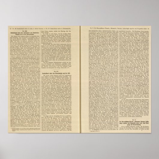 Inleiding 1819 Deutschland IIIV Poster (Voorkant)