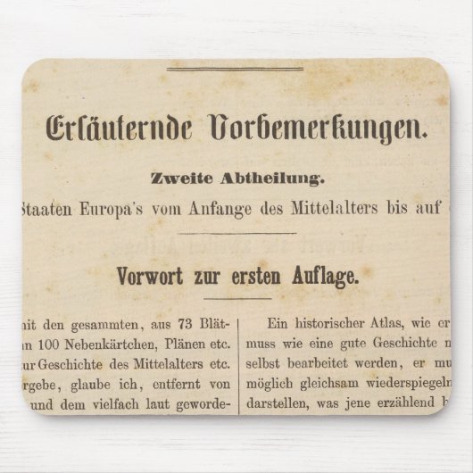Inleiding I Vorwart zur 1 aufl. Muismat (Voorkant)