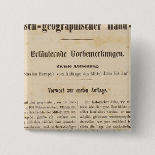 Inleiding I Vorwart zur 1 aufl. Vierkante Button 5,1 Cm