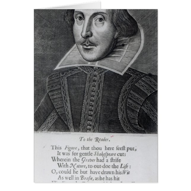 Inleiding, "Mr. William Shakespeares (Voorkant)