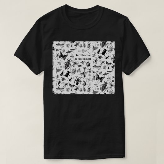 Inleiding tot de Entomologie T-shirt (Design voorkant)