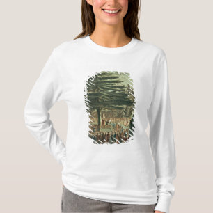 Inleiding van de buste van Carl Linnaeus T-shirt