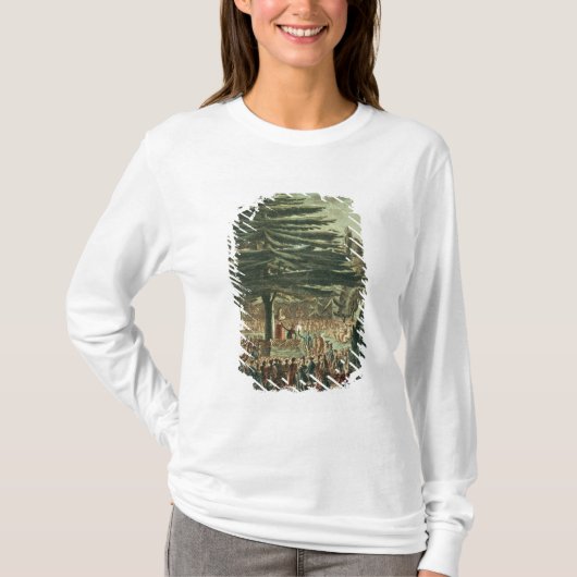 Inleiding van de buste van Carl Linnaeus T-shirt (Voorkant)