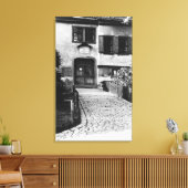 Inleiding van het huis van Johann Sebastian Bach Canvas Afdruk (Insitu (Woonkamer))