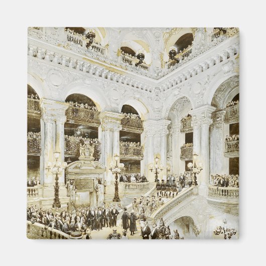 Inleiding van het Opera House van Parijs Magneet (Voorkant)