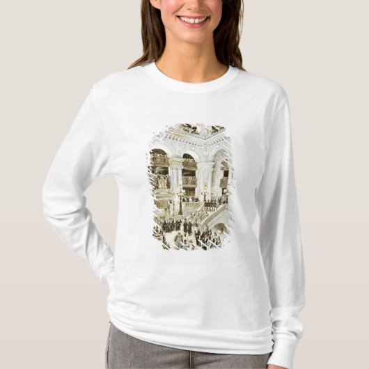 Inleiding van het Opera House van Parijs T-shirt (Voorkant)