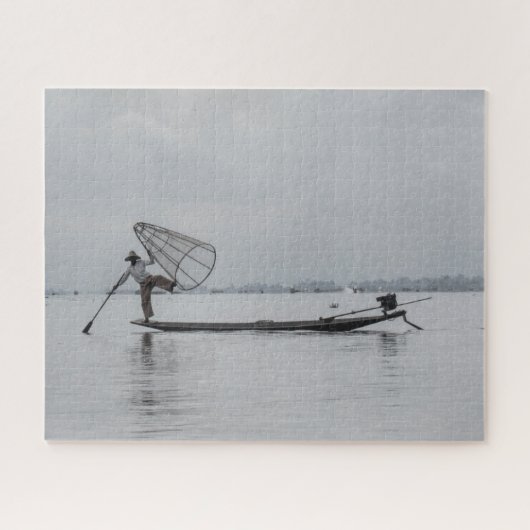 Inlemeer vissen legpuzzel (Horizontaal)