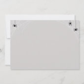 Inlijsten Web Halloween Fotokaart Kaart (Achterkant)