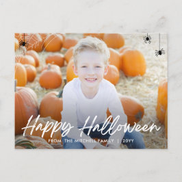 Inlijsten Web Halloween Photo Card Briefkaart